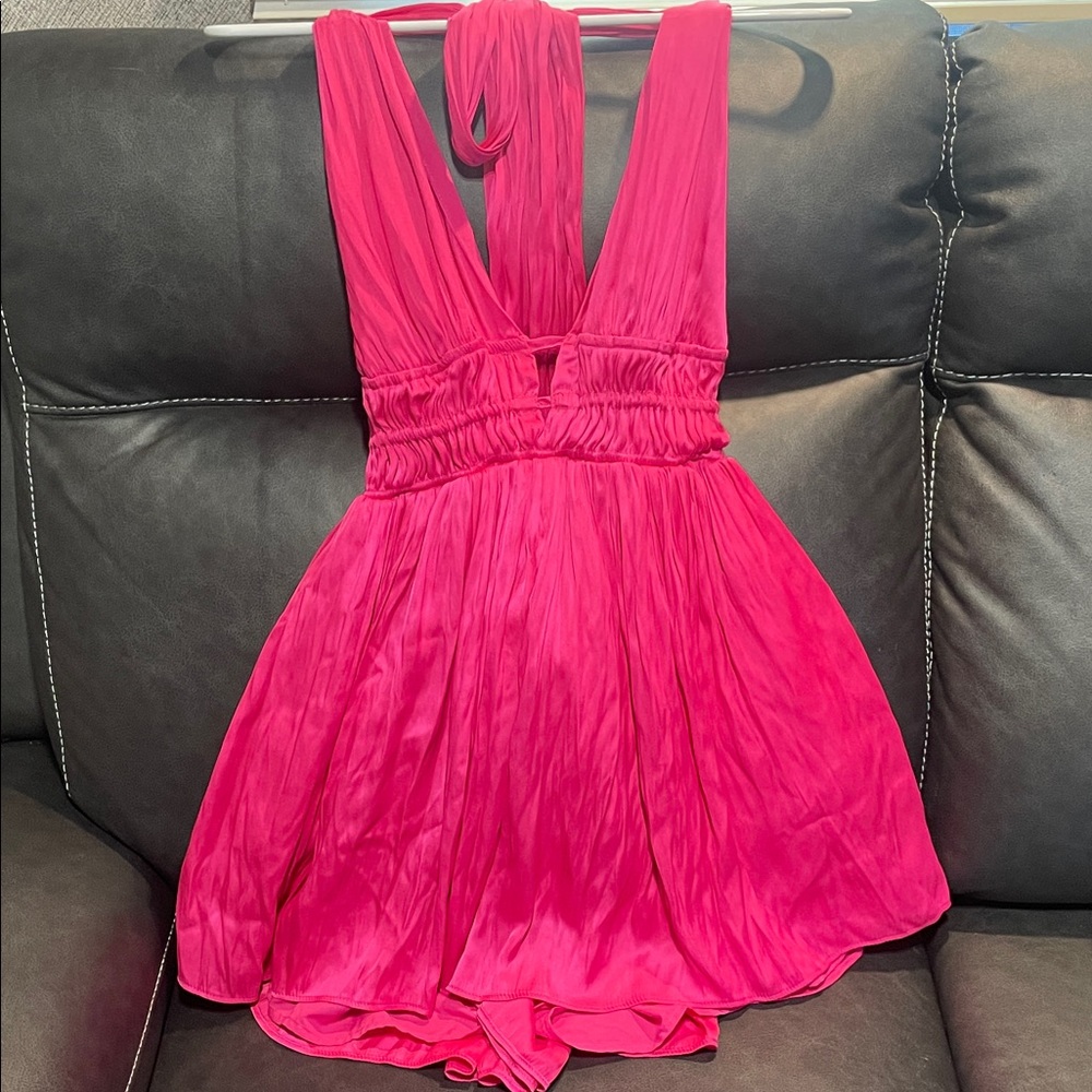 SeaShell Bright Pink Romper